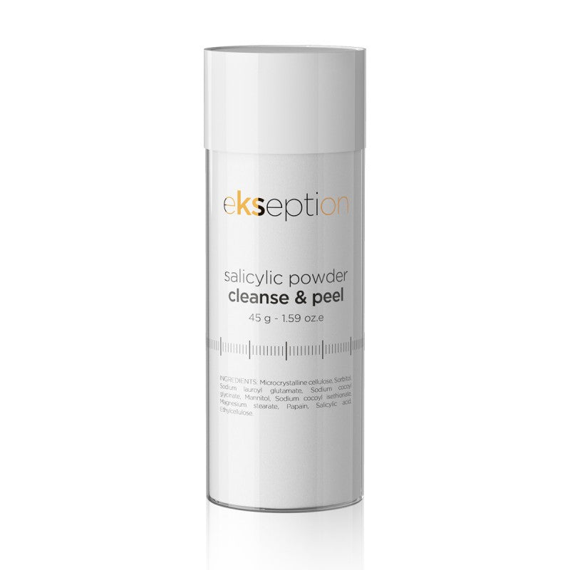 Ekseption SALICYLIC POWDER CLEANSE & PEEL Enziminis prausiklis su salicilo rūgštimi, 45 g